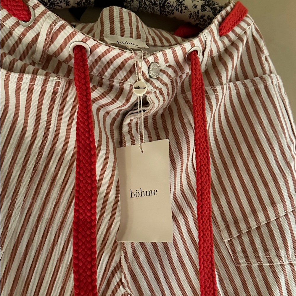 Bohme Jocelyn Moxie Barrel Eyelet Jeans size Med. NWT - Picture 4 of 7